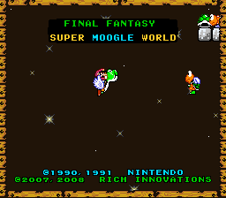 Final Fantasy - Super Moogle World Title Screen